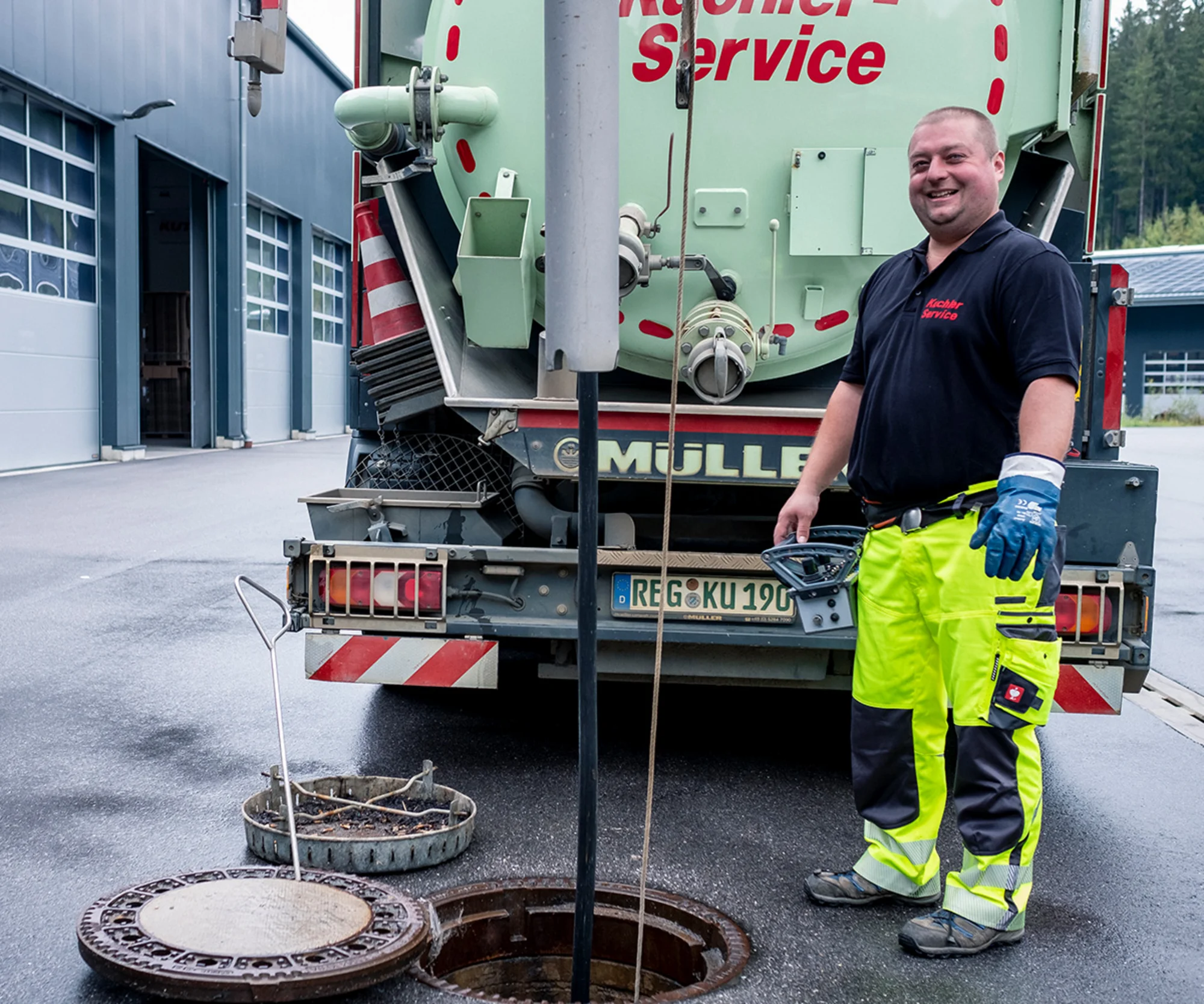 Kanalreinigung in Neutraubling mit professioneller Technik