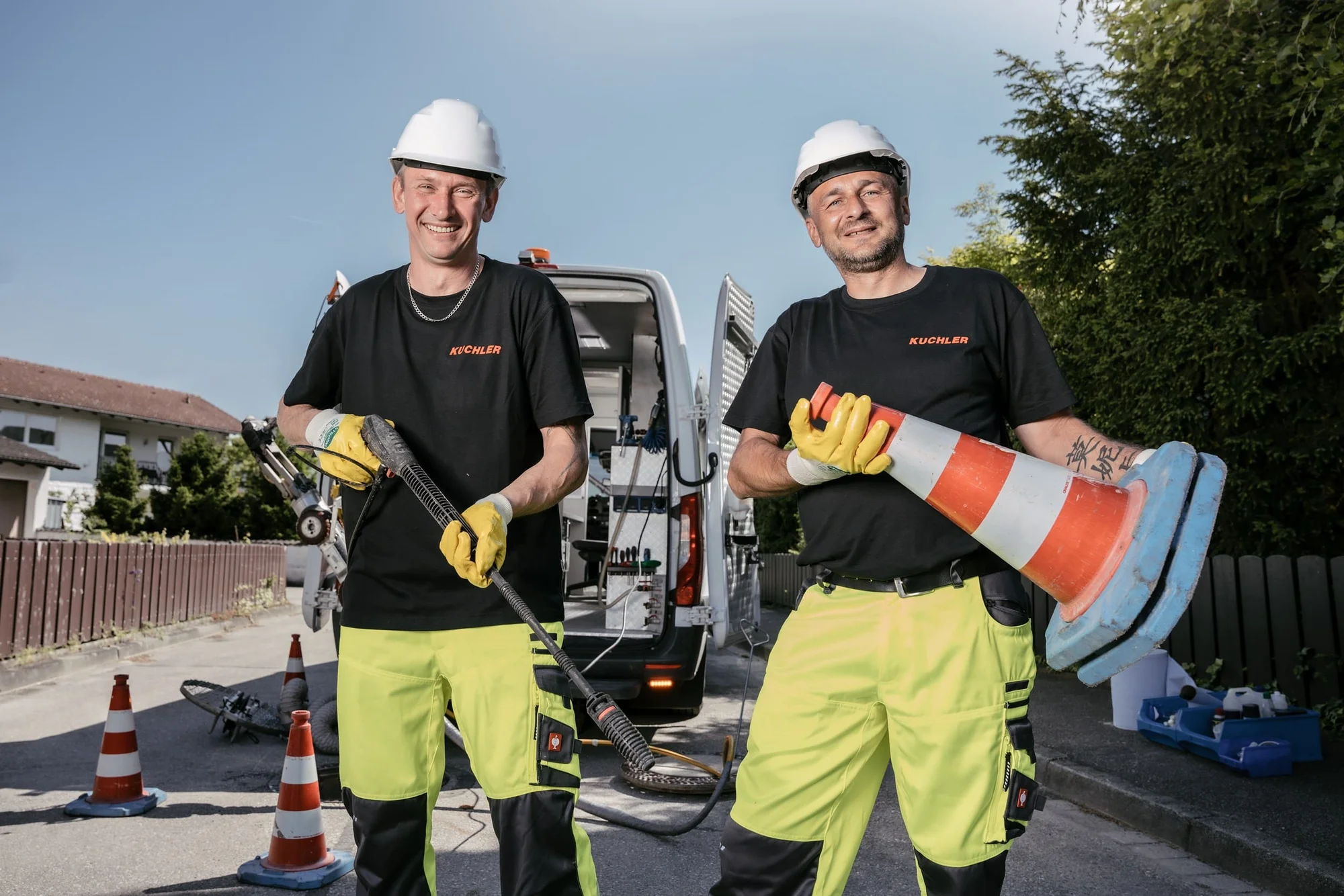 Kanalservice Neutraubling bei der Reinigung von Rohr und Kanal